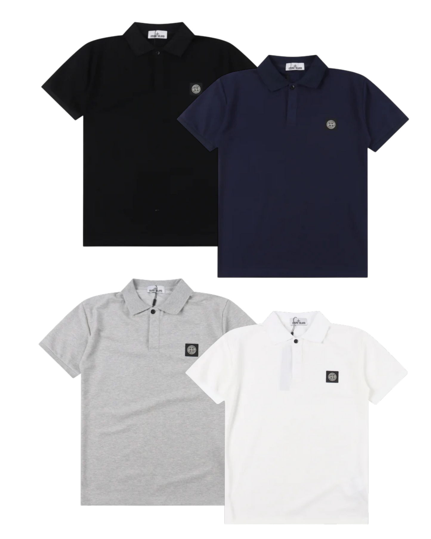 STONE ISLAND POLO SHIRT – mit Tags – 1:1 HIGH END