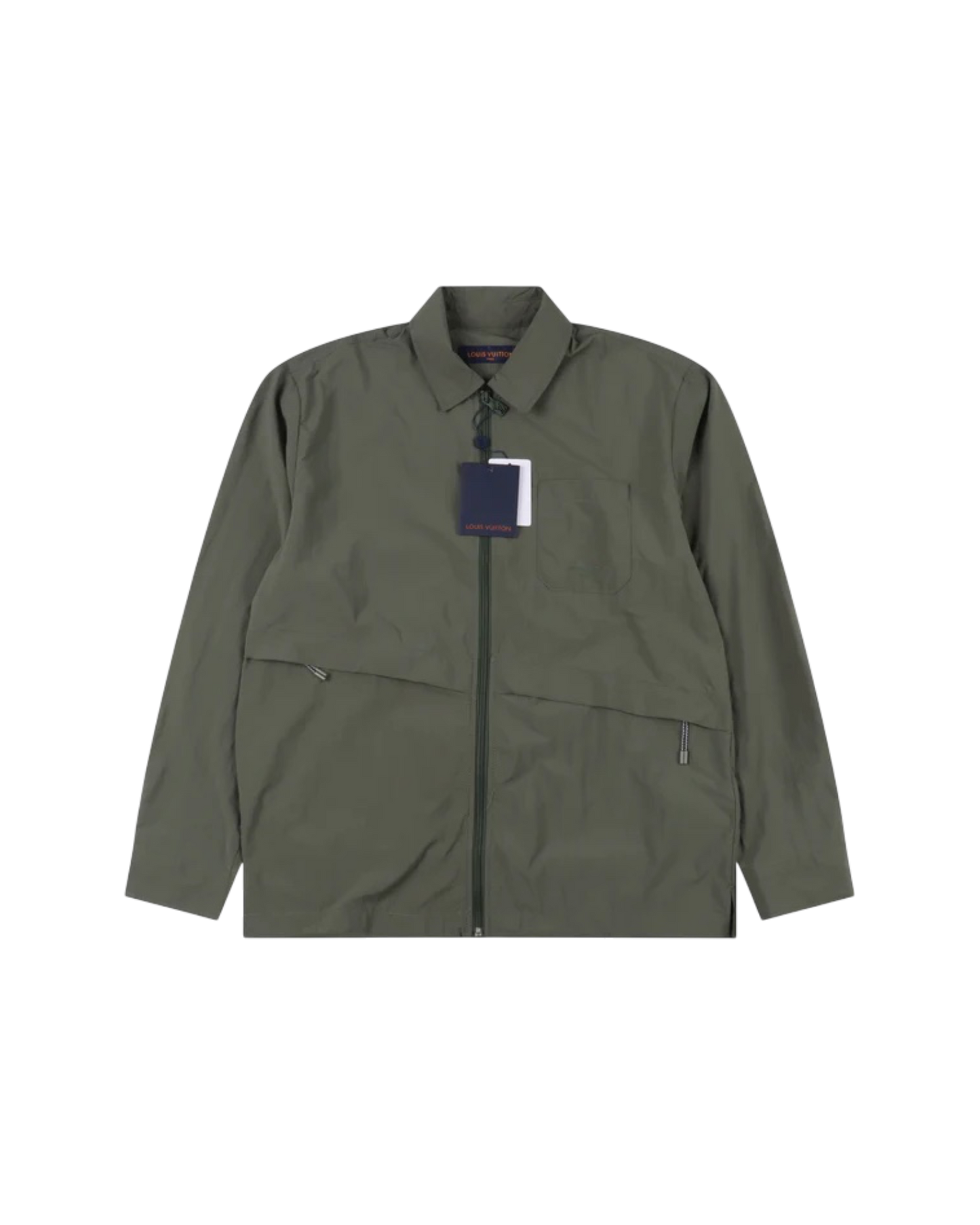 LOUIS VUITTON LIGHT ZIP JACKET – Olive Green Edition – 1:1 HIGH END