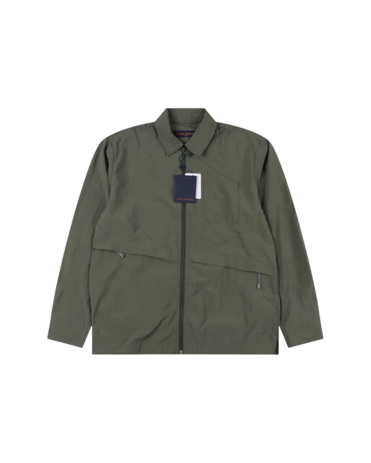 LOUIS VUITTON LIGHT ZIP JACKET – Olive Green Edition – 1:1 HIGH END
