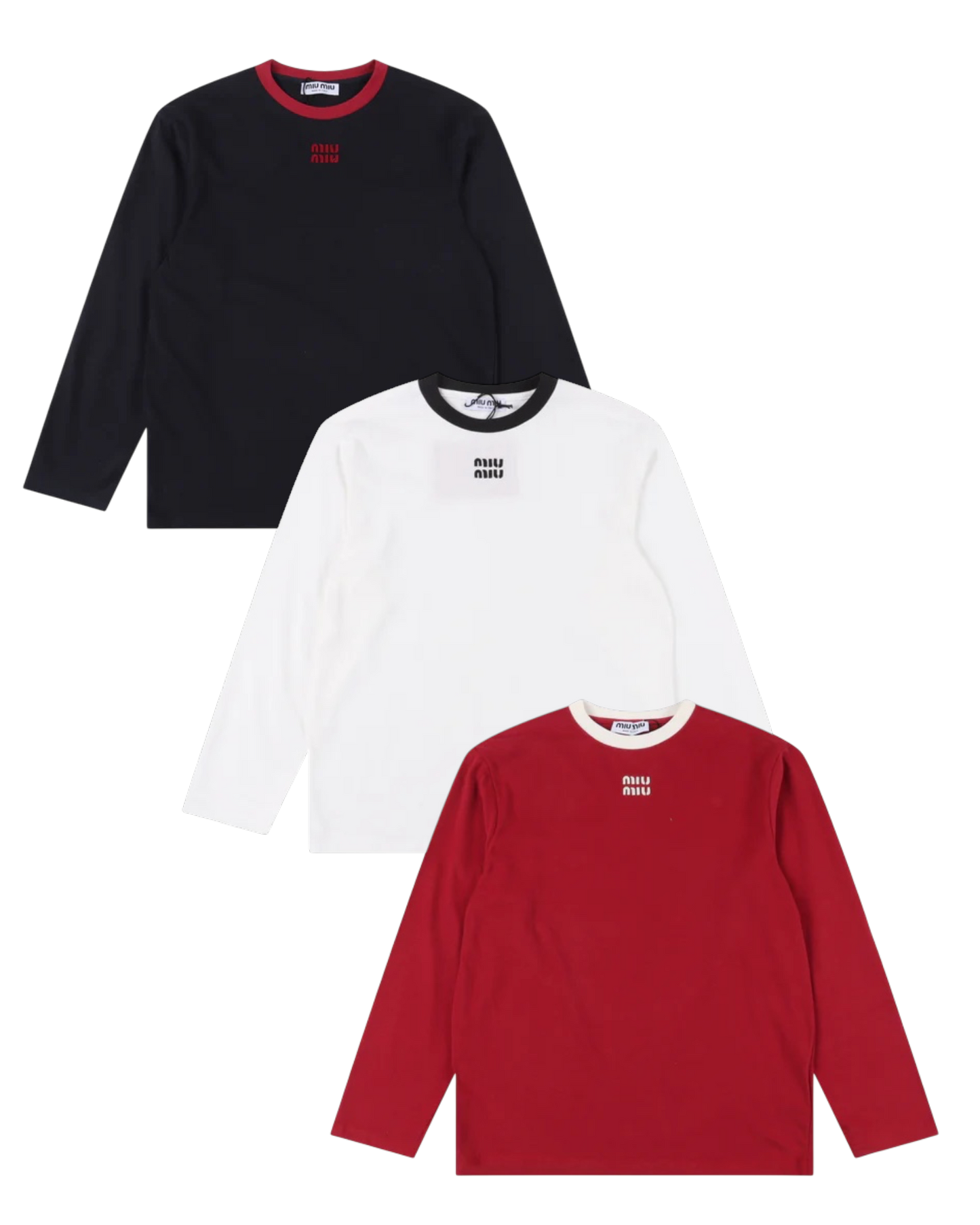 MIUMIU CONTRAST LONGSLEEVE – SUPER CLONE