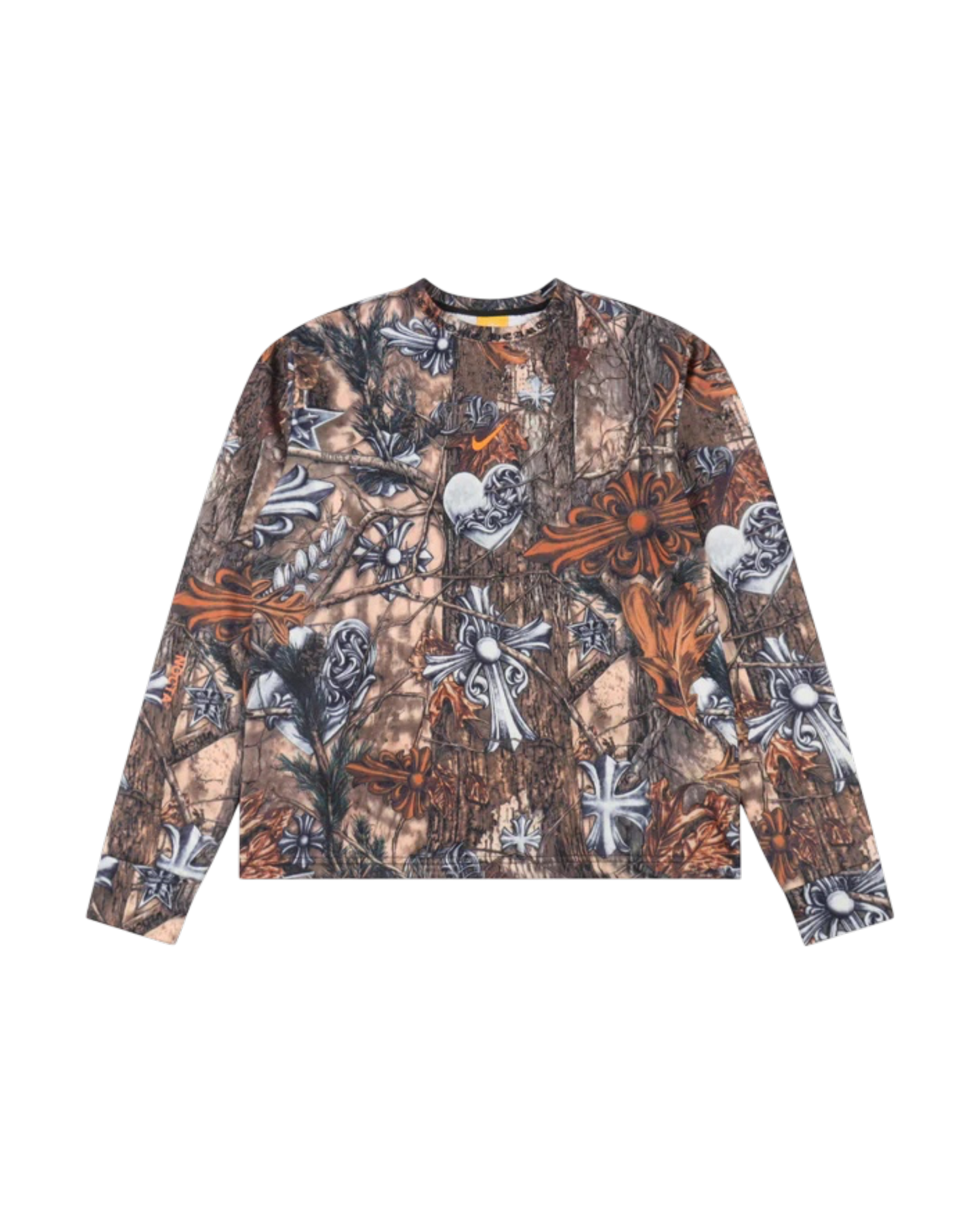 CHROME HEARTS x NIKE x NOCTA LONGSLEEVE – CAMO CROSS EDITION – mit Tags – 1:1 HIGH END