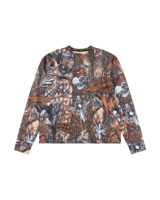 CHROME HEARTS x NIKE x NOCTA LONGSLEEVE – CAMO CROSS EDITION – mit Tags – 1:1 HIGH END