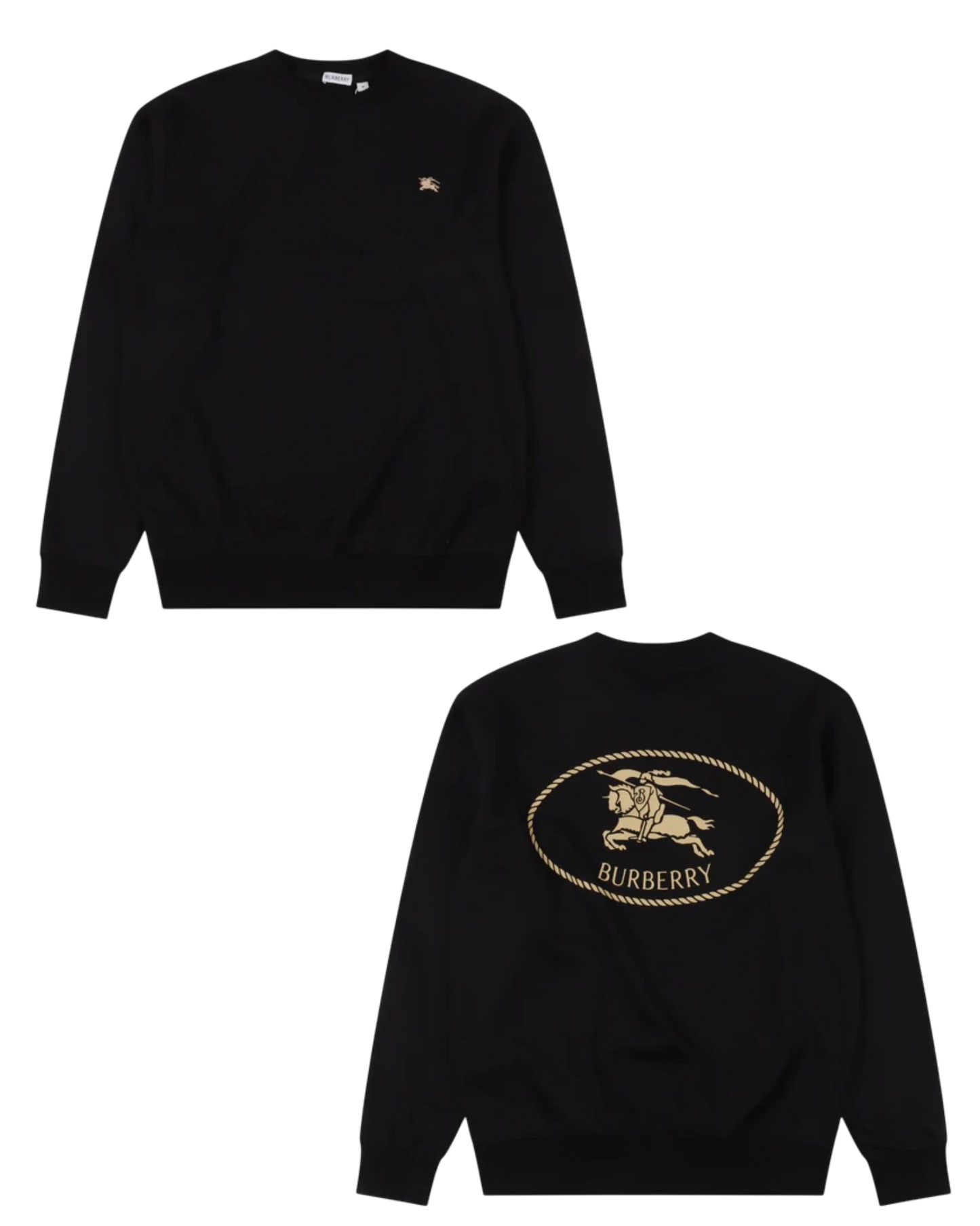BURBERRY KNIGHT LOGO CREWNECK - SUPER CLONE