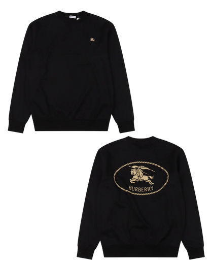 BURBERRY KNIGHT LOGO CREWNECK - SUPER CLONE
