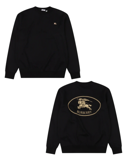 BURBERRY KNIGHT LOGO CREWNECK - SUPER CLONE