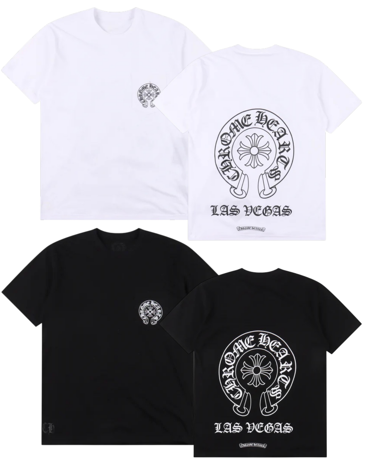 CHROME HEARTS T-SHIRT  - SUPER CLONE