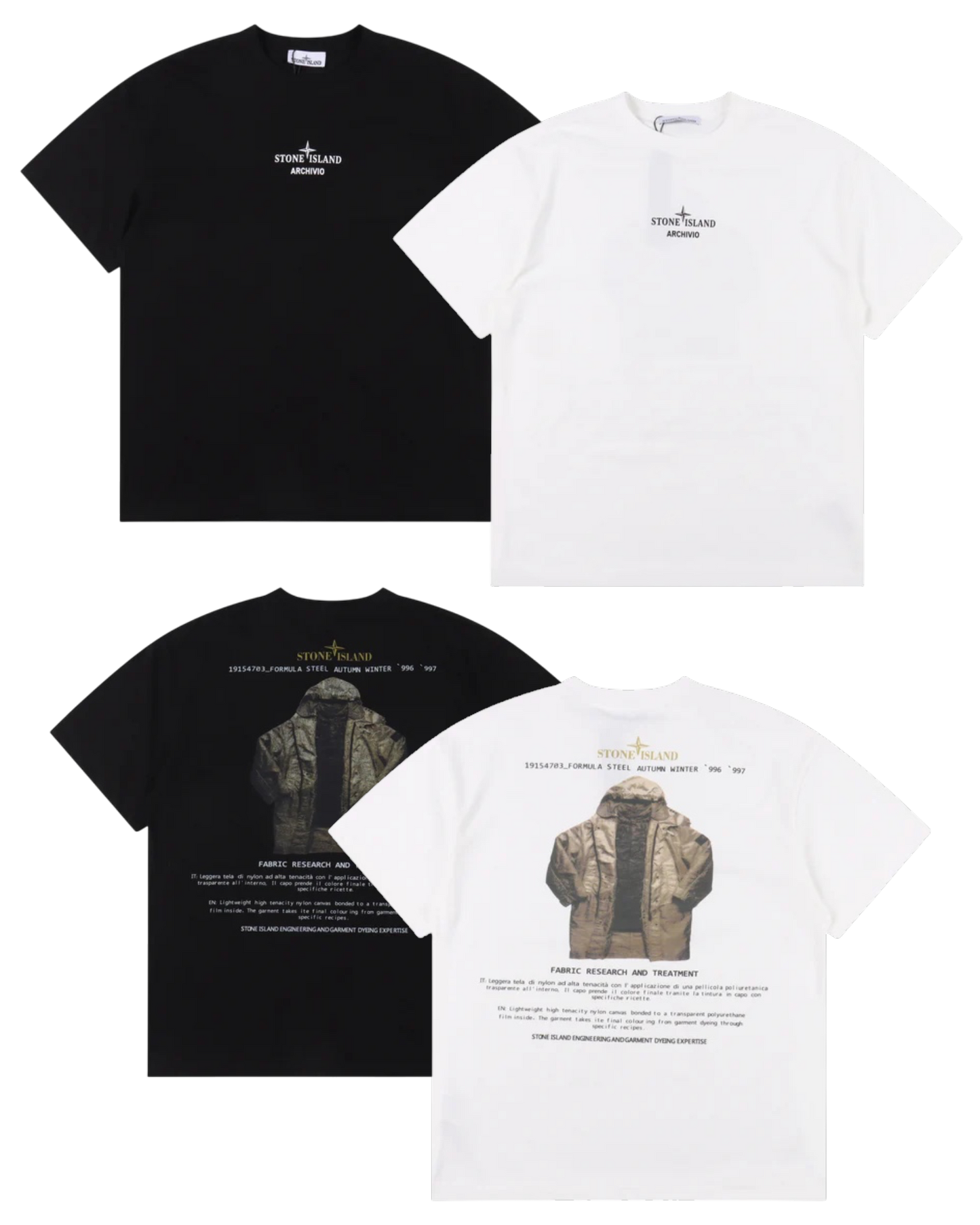 STONE ISLAND T-SHIRT - SUPER CLONE