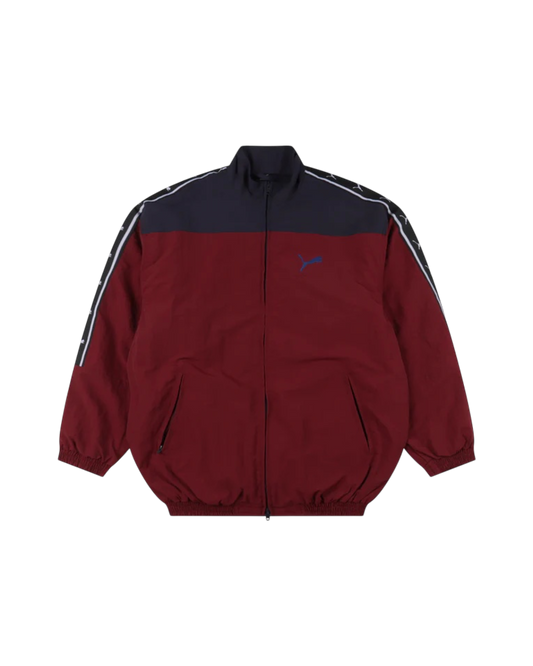BALENCIAGA x PUMA TRACK JACKET – BURGUNDY SPORT EDITION – mit Tags – 1:1 HIGH END