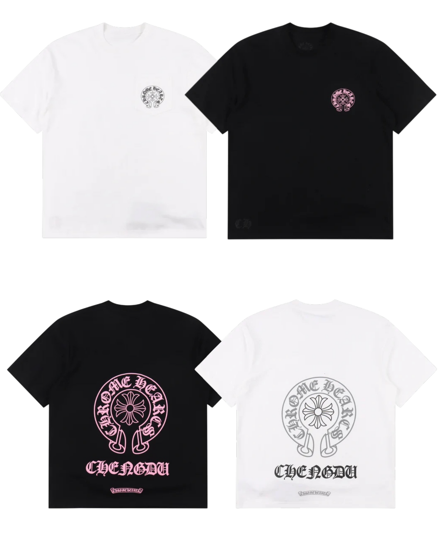 CHROME HEARTS T-SHIRT - SUPER CLONE