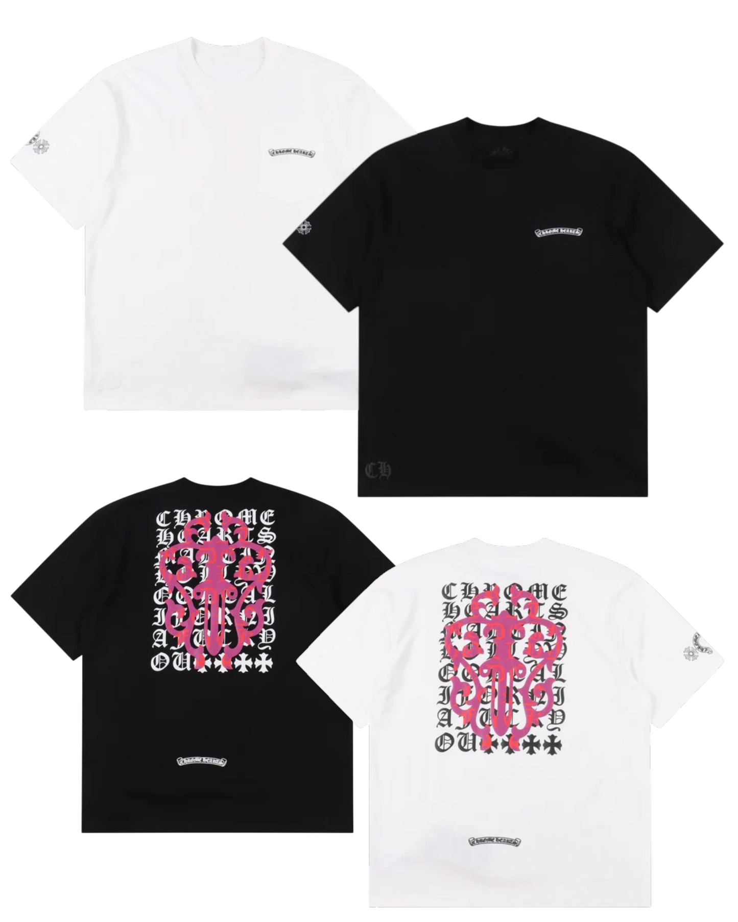 CHROME HEARTS T-SHIRT - SUPER CLONE