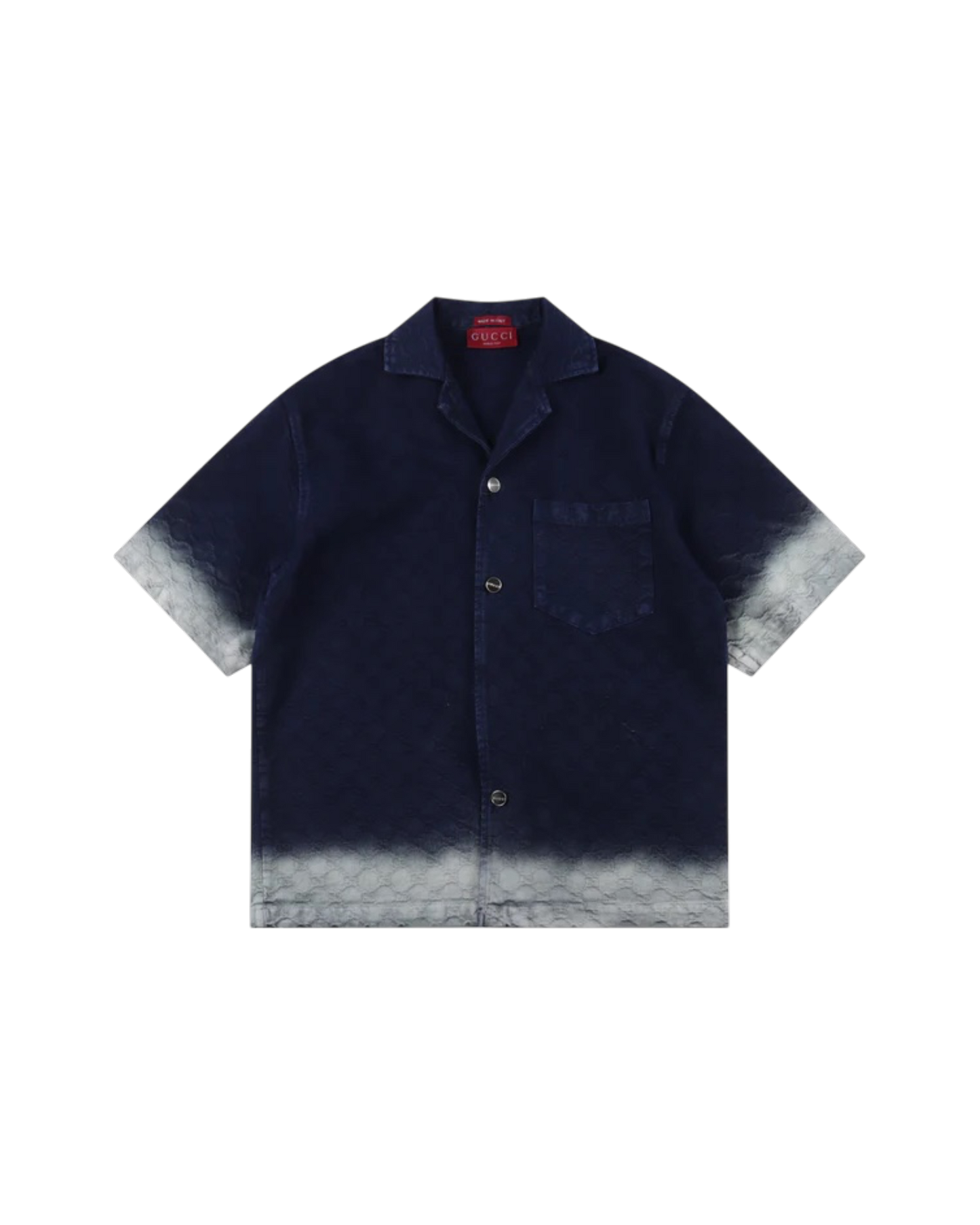 GUCCI GG DENIM SHIRT – BLUE VINTAGE FADE EDITION – mit Tags – 1:1 HIGH END