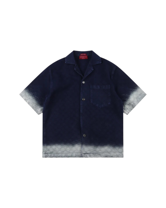 GUCCI GG DENIM SHIRT – BLUE VINTAGE FADE EDITION – mit Tags – 1:1 HIGH END