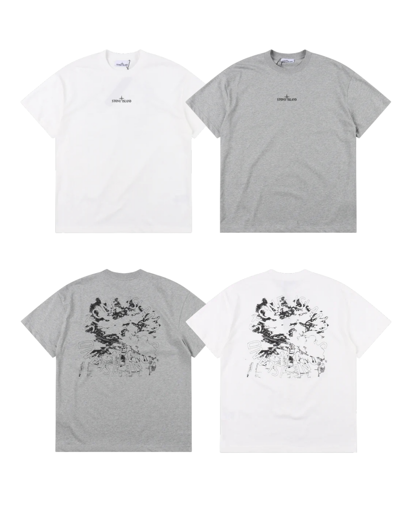 STONE ISLAND T-SHIRT - SUPER CLONE