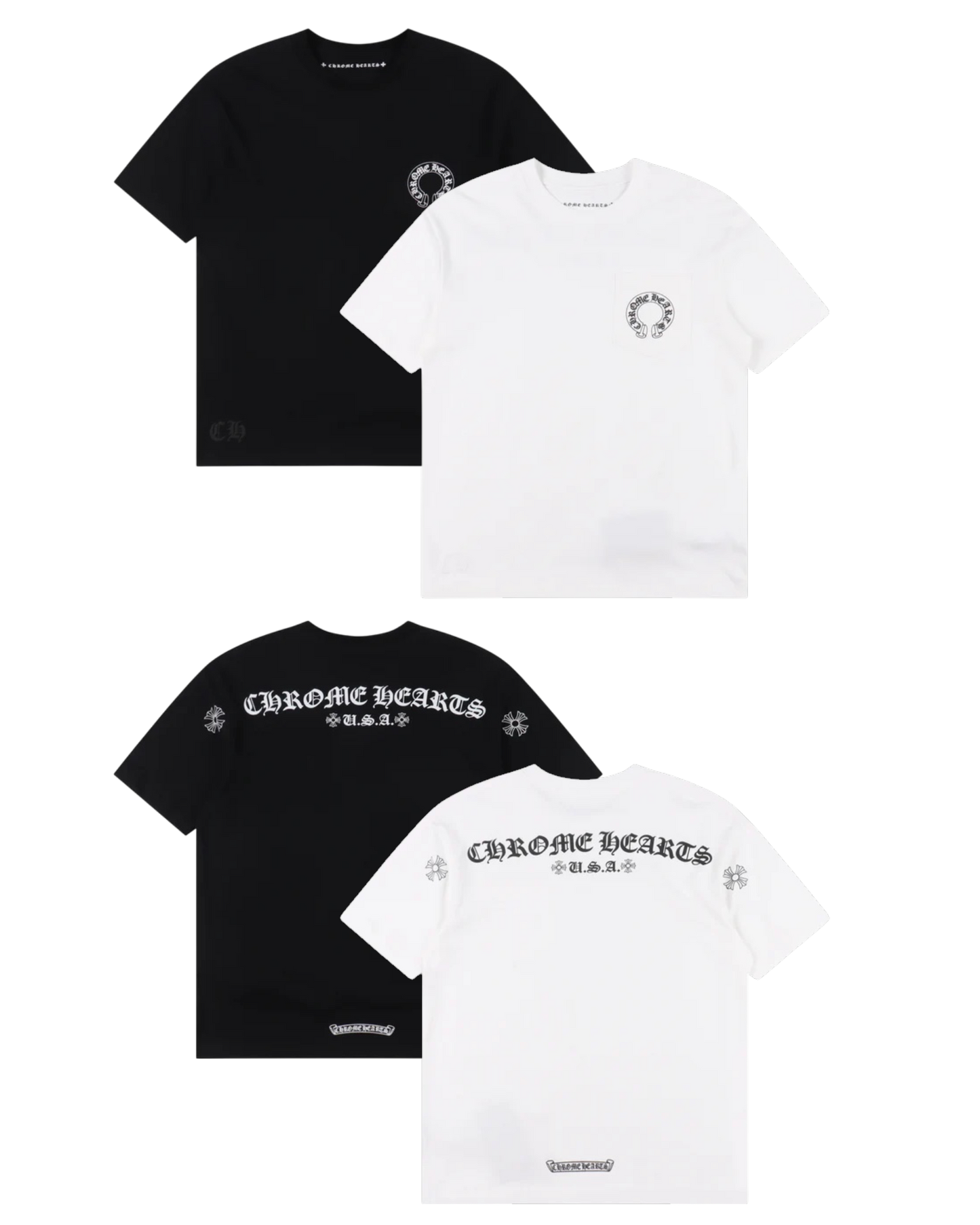 CHROME HEARTS T-SHIRT - SUPER CLONE