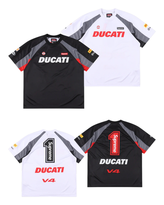 Supreme x DUCATI Jersey - SUPER CLONE