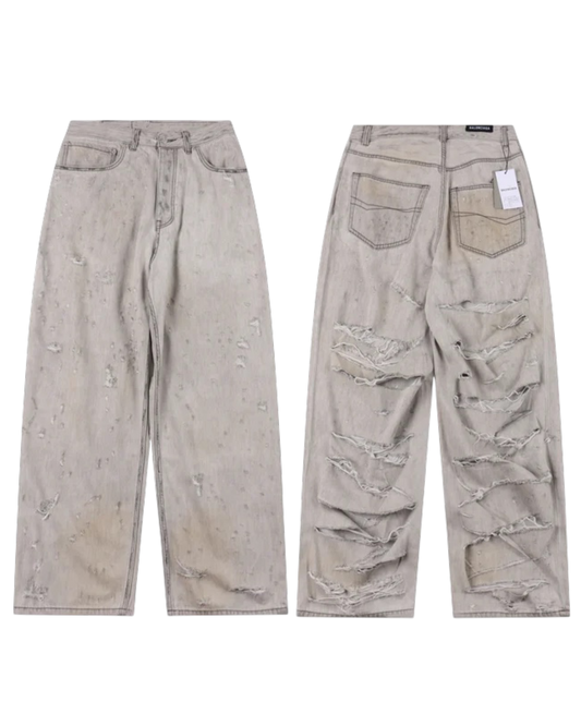 BALENCIAGA DISTRESSED DENIM – mit Tags – 1:1 HIGH END