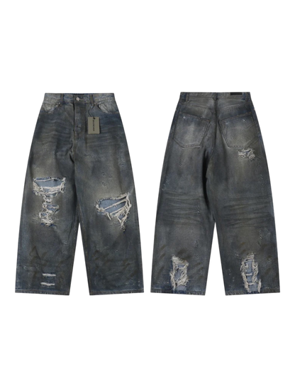 BALENCIAGA DISTRESSED DENIM – mit Tags – 1:1 HIGH END
