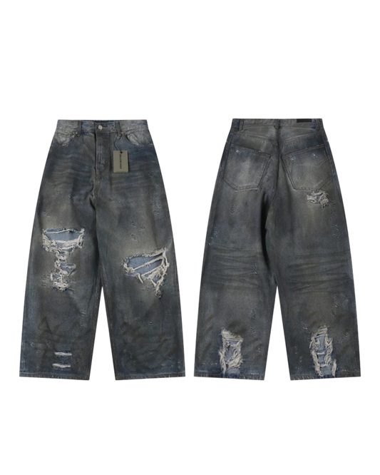 BALENCIAGA DISTRESSED DENIM – mit Tags – 1:1 HIGH END