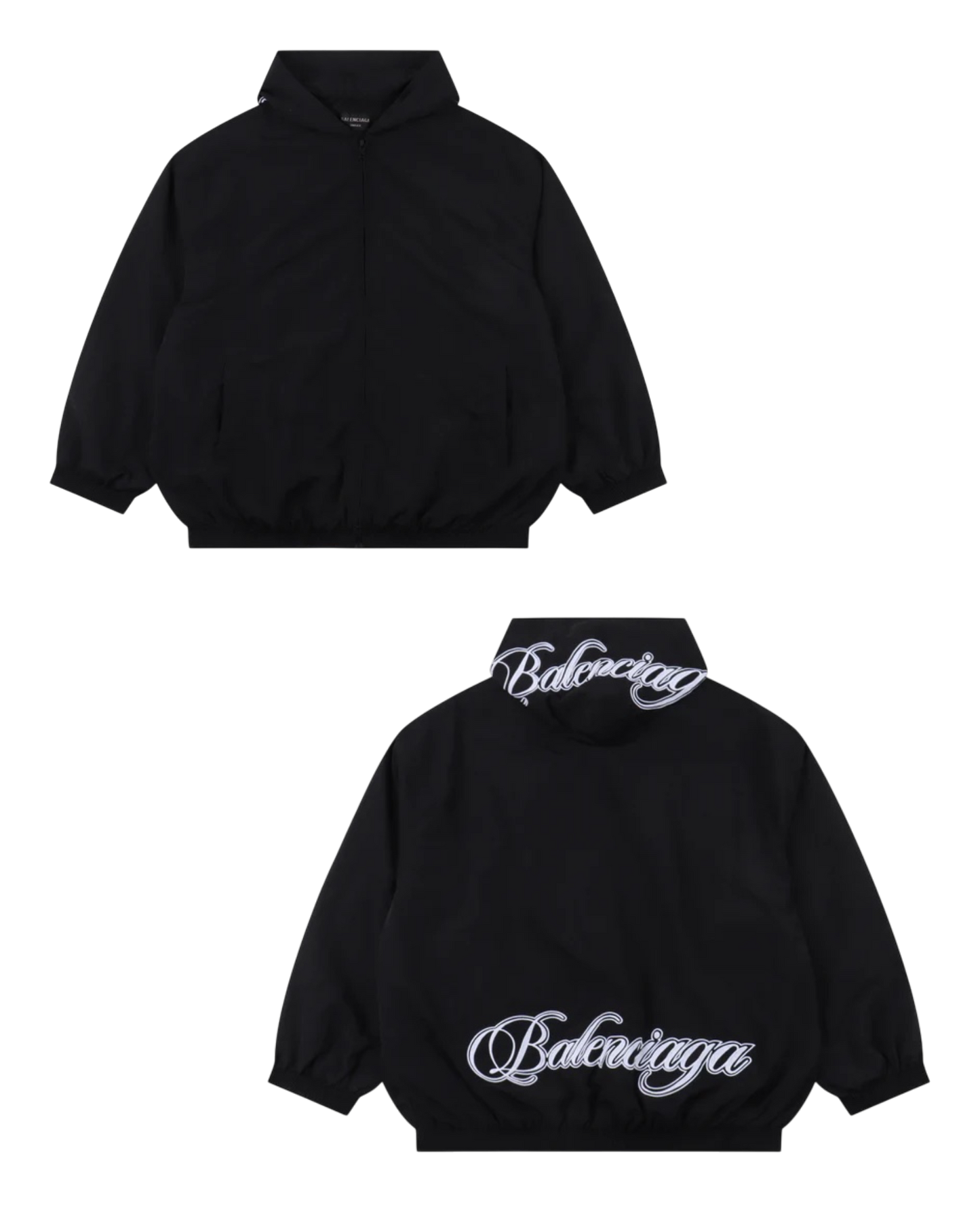 BALENCIAGA KNIGHT ZIP HOODIE – 1:1 HIGH END