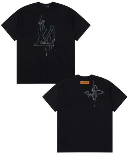 LOUIS VUITTON T-SHIRT - SCHWARZ - SUPER CLONE 260g