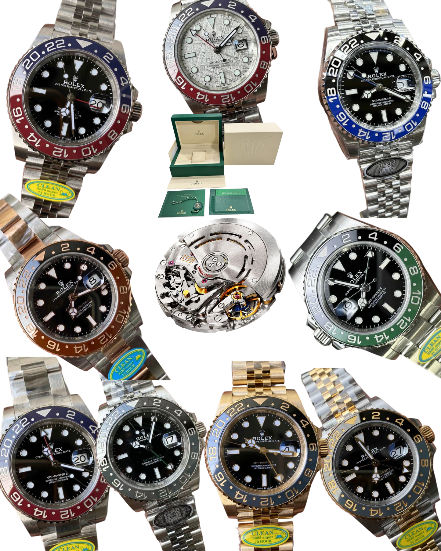 Rolex Datejust 41 mm, cadran gris, lunette plate - SUPER CLONE - MOUVEMENT SUISSE - Bracelet Jubilee