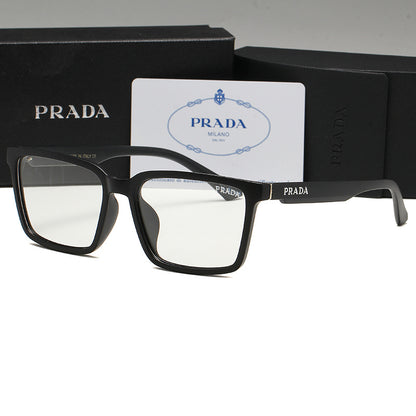 PRADA RECTANGULAR LOGO SUNGLASSES – FULL SET – 1:1 HIGH END