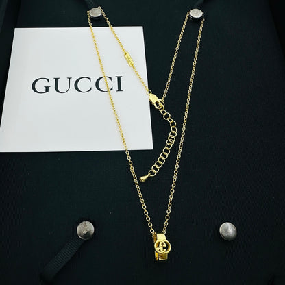 GUCCI INTERLOCKING G NECKLACE – Full Set - 1:1 HIGH END