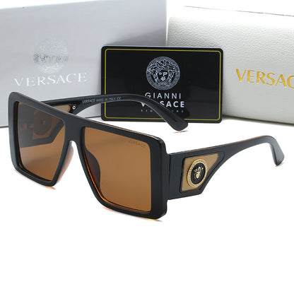VERSACE OVERSIZED SQUARE SUNGLASSES – FULL SET – 1:1 HIGH END