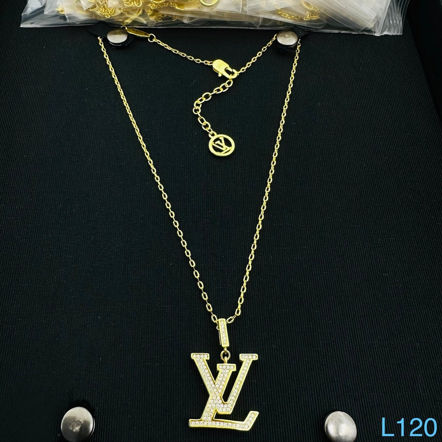 LOUIS VUITTON MONOGRAM CHARMS NECKLACE – FULL SET – 1:1 HIGH END