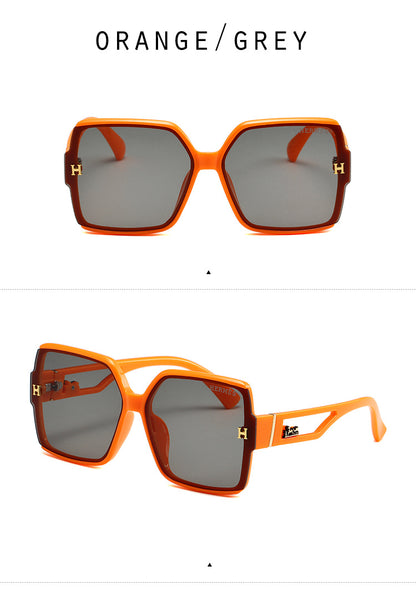 HERMÈS SQUARE FRAME BLACK SUNGLASSES – FULL SET – 1:1 HIGH END