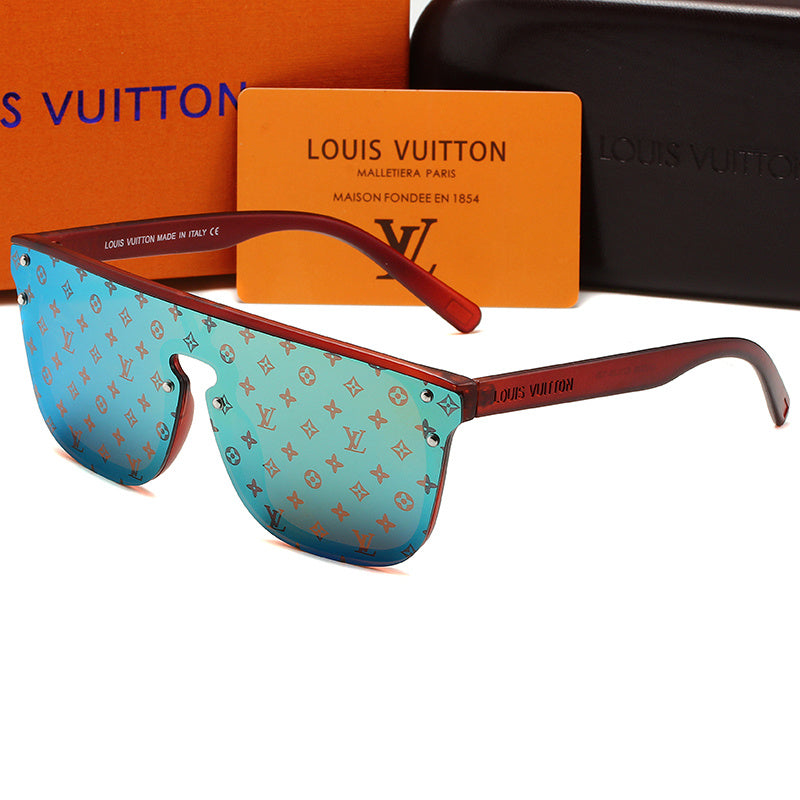 LOUIS VUITTON SHIELD AVIATOR SUNGLASSES – FULL SET – 1:1 HIGH END