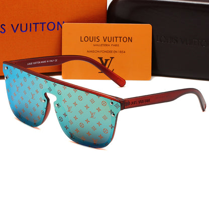 LOUIS VUITTON SHIELD AVIATOR SUNGLASSES – FULL SET – 1:1 HIGH END
