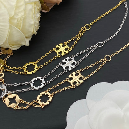 LOUIS VUITTON MONOGRAM FLOWER NECKLACE – Full Set - 1:1 HIGH END