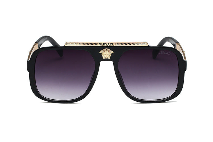 VERSACE VINTAGE AVIATOR SUNGLASSES – FULL SET – 1:1 HIGH END