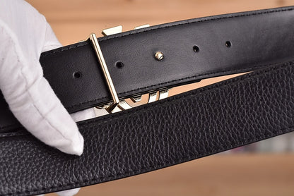 AMIRI MA LOGO RETRO LYCHEE LEATHER BELT– 1:1 HIGH END