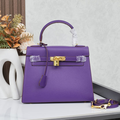 HERMÈS SCHULTERTASCHE KELLY 28CM FEU RETOURNE GOLD - 1:1 HIGH END