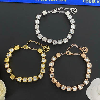 LOUIS VUITTON LV CUBE BRACELET – Full Set - 1:1 HIGH END