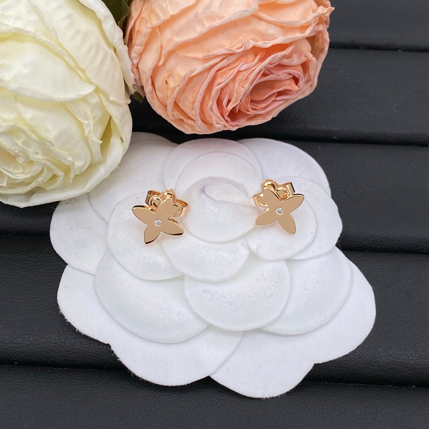 LOUIS VUITTON IDYLLE BLOSSOM EARRINGS – Full Set - 1:1 HIGH END