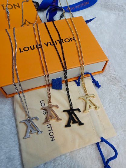 LOUIS VUITTON UPDOWN SIDE NECKLACE – Full Set  - 1:1 HIGH END