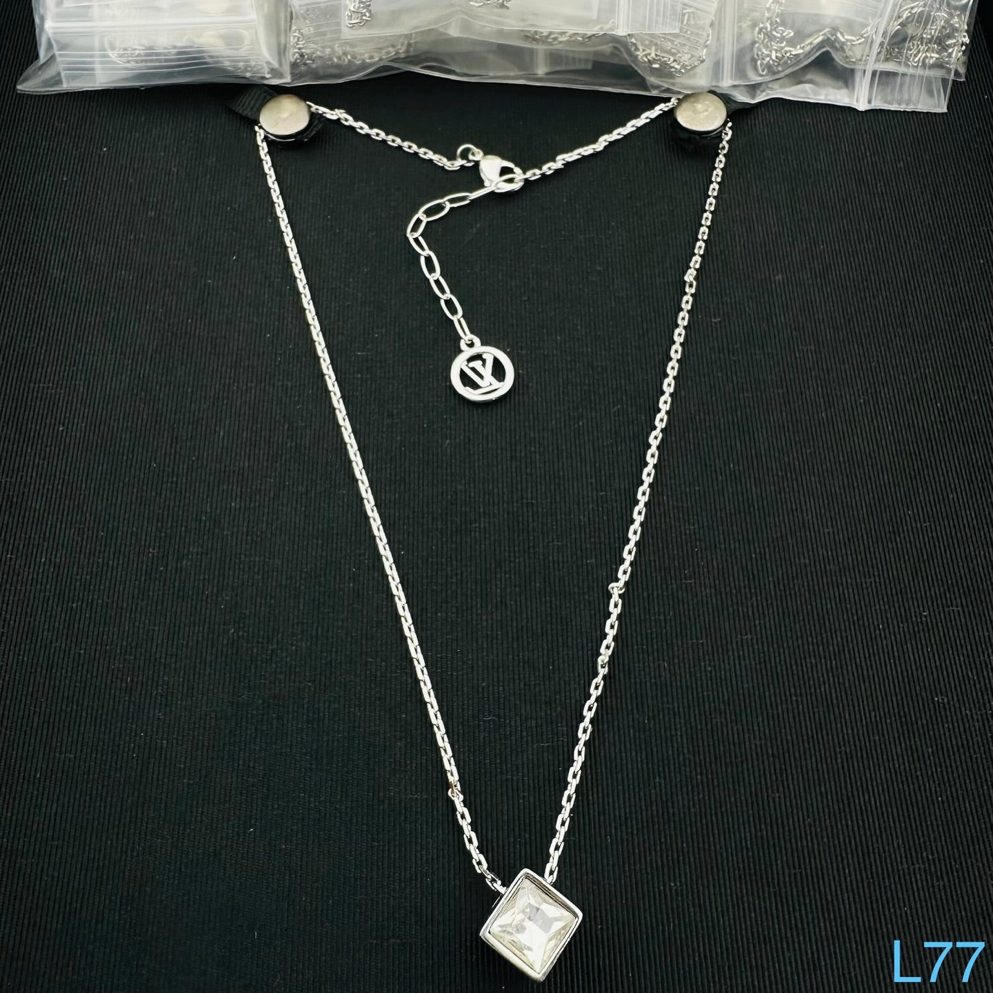 LOUIS VUITTON MONOGRAM CHARMS NECKLACE – FULL SET – 1:1 HIGH END