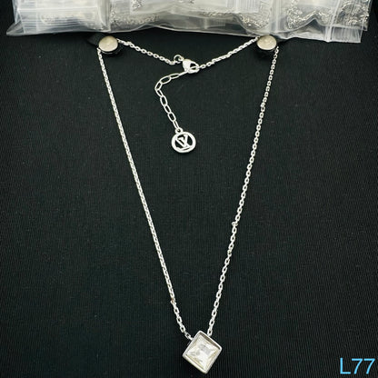 LOUIS VUITTON MONOGRAM CHARMS NECKLACE – FULL SET – 1:1 HIGH END