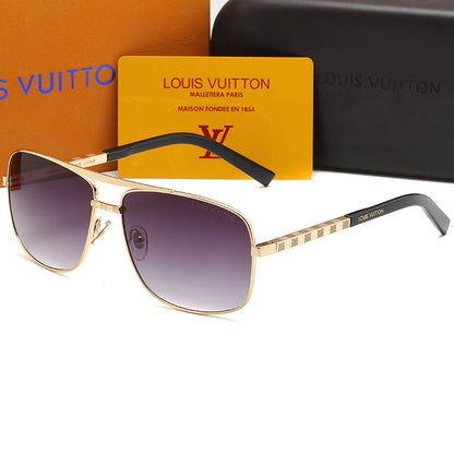 LOUIS VUITTON AVIATOR SUNGLASSES – FULL SET – 1:1 HIGH END