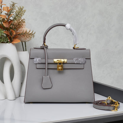 HERMÈS 25CM KELLY SELLIER ORANGE EPSOM LEATHER GOLD HARDWARE - 1:1 HIGH END