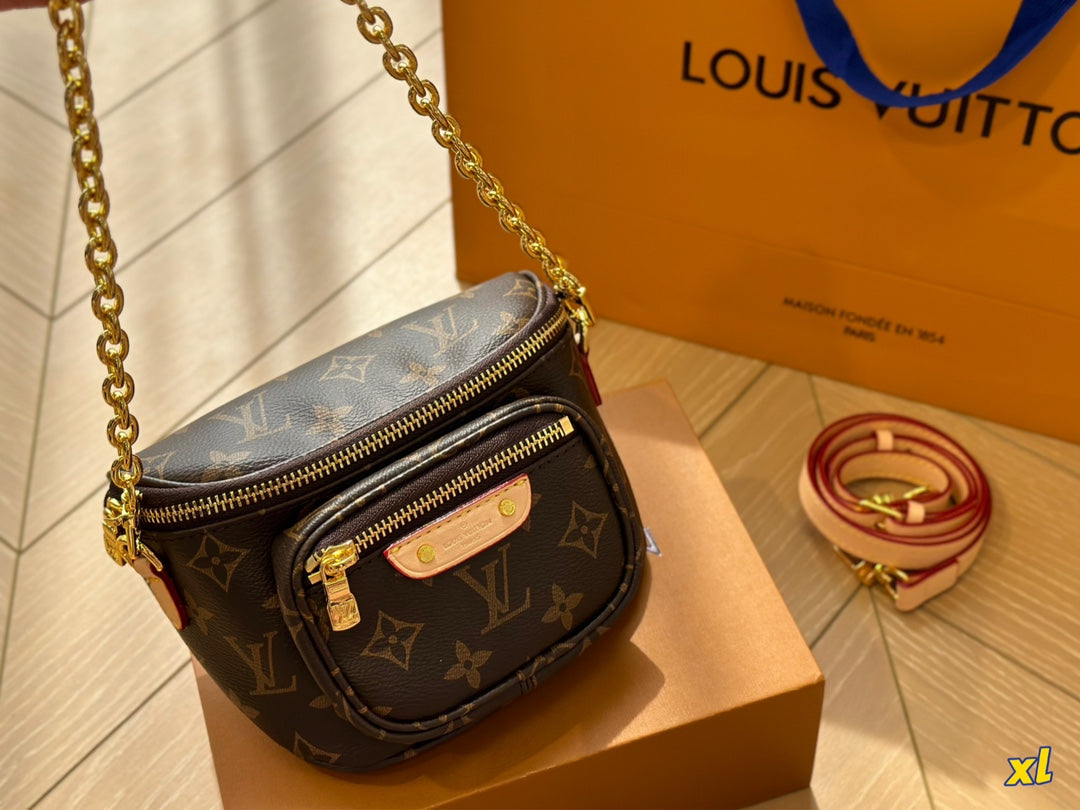 LOUIS VUITTON MINI BUMBAG – Full Set  - 1:1 HIGH END