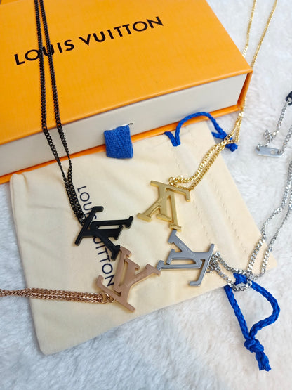 LOUIS VUITTON UPDOWN SIDE NECKLACE – Full Set  - 1:1 HIGH END