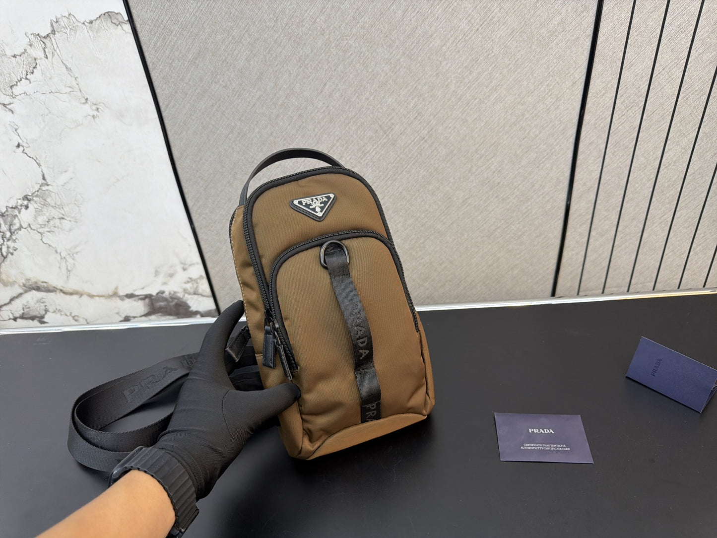 PRADA NYLON CROSSBODY BAG – FULL SET – 1:1 HIGH END