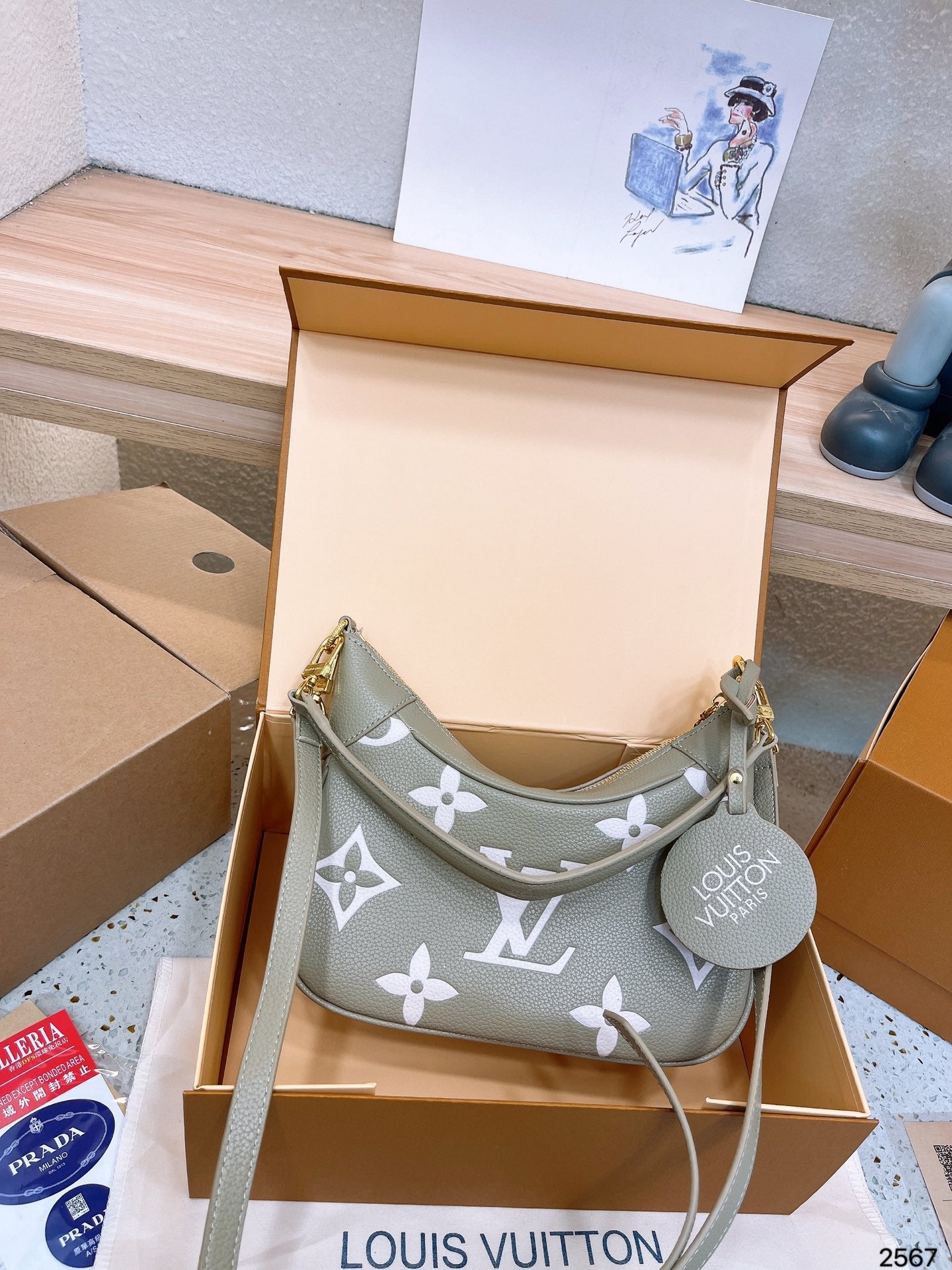 LOUIS VUITTON BAGATELLE  – Full Set  - 1:1 HIGH END
