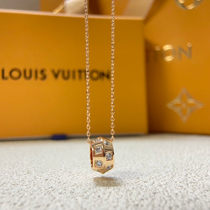 LOUIS VUITTON LE DAMIER DE NECKLACE – Full Set  - 1:1 HIGH END