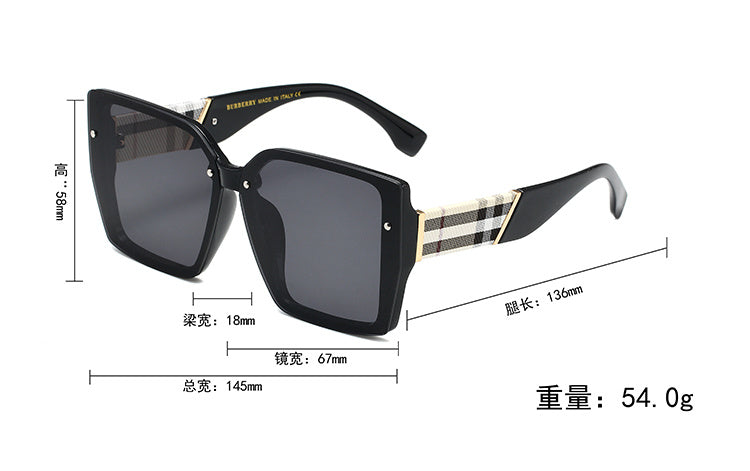 BURBERRY NOVA CHECK SUNGLASSES – FULL SET – 1:1 HIGH END