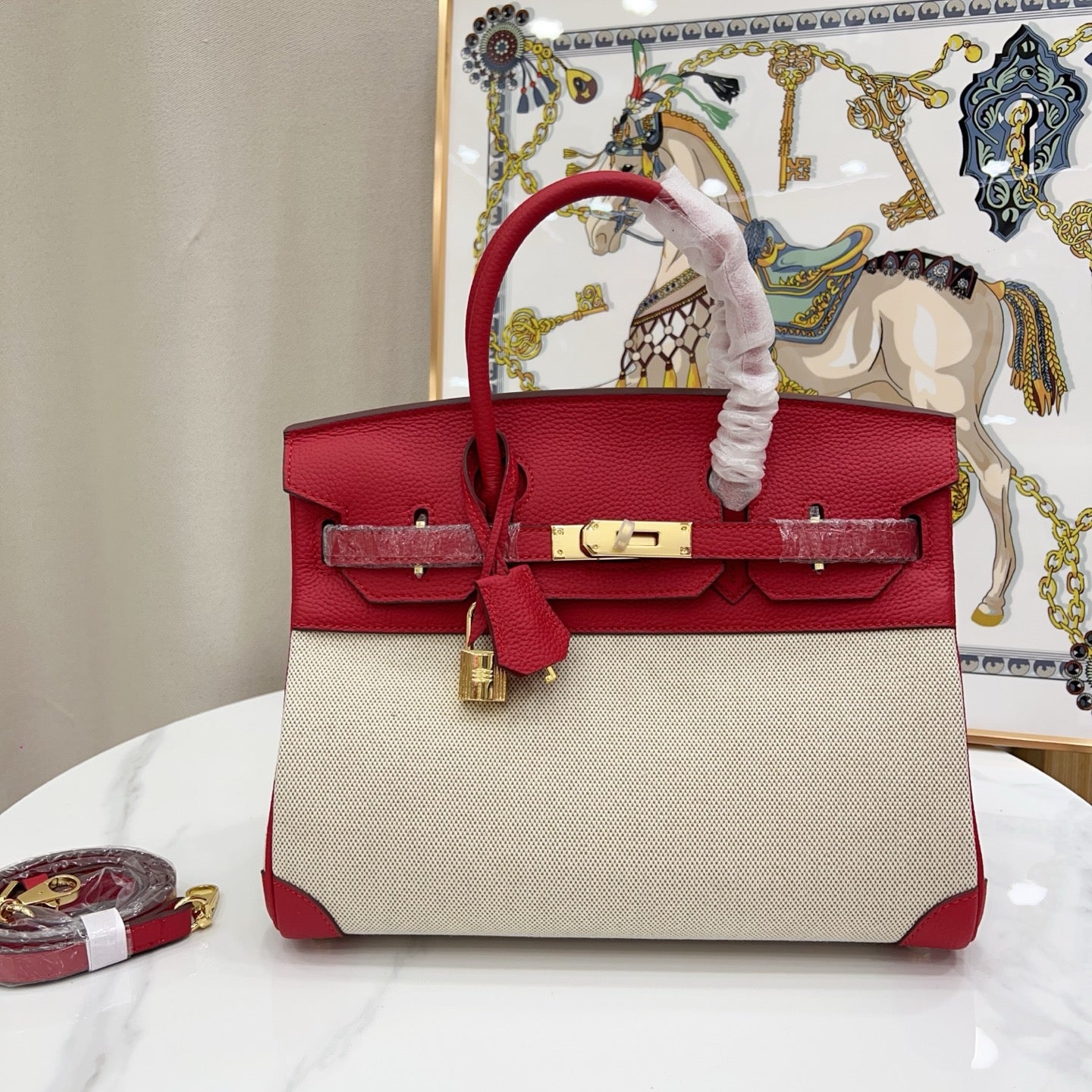 HERMÈS BIRKIN FRAY SWIFT 25CM TASCHE - 1:1 HIGH END